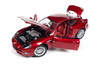 2005 Aston Martin V12 Vanquish, Toro Red Mica - Auto World AW301 - 1/18 Scale Diecast Model Toy Car