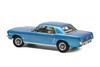 1965 Ford Mustang Hardtop Coupe, Turquoise Metallic - Norev 182800 - 1/18 Scale Diecast Model Car