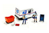 Mail Service Figure Set, Multi - American Diorama 76491MJ - 1/64 scale Figurine - Diorama Accessory