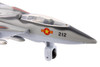 X Force Commander F-4 Tomcat Jet, Camo Gray w/Beige - Showcasts 51305 - 7 Inch Scale Plane