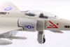 X Force Commander F-4 Phantom USS Midway Jet, Cream/Ivory - Showcasts 51310 - 7 Inch Scale Plane