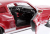 1967 Ford Mustang GT-500 Hard Top, Red - Showcasts 37260 - 1/24 Scale Diecast Model Toy Car (1 Car, No Box)