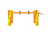 Four-Post Lift, ArmorAll - Greenlight 16150A/48 - 1/64 Scale Diecast Accessory