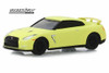 2016 Nissan GT-R (R35), Neon Yellow - Greenlight 47050/48 - 1/64 scale Diecast Model Toy Car