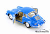 Porsche 356 B Carrera 2 Hard Top, Blue - Kinsmart 5398D - 1/32 scale Diecast Model Toy Car