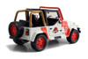 1992 Jeep Wrangler, Jurassic World - Jada Toys 97806/4 - 1/24 Scale Diecast Model Toy Car