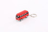 1962 Volkswagen Classic Bus w/ Key Chains, Red - Kinsmart 2545DK - 1/64 Scale Toy Car