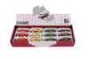 1962 Volkswagen Classical Bus Keychain w/Decal, Asstd - Kinsmart 2542DFK, 2.5" Scale Set of 12 Cars