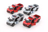 2022 Ford F-50 Raptor Pickup Truck Police/Firefighter, Kinsmart 3001DPR - 1/78 Scale Set of 12 Cars