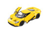 Box of 4 2017 Ford GT Hardtop, Assorted - Showcasts 24082/4D - 1/24 Scale Set of 4 Diecast Model Toy Cars