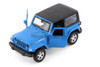 Jeep Wrangler, Blue - Showcasts 67425D - 1/43 Scale Diecast Model Toy Car