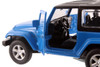 Jeep Wrangler, Blue - Showcasts 67425D - 1/43 Scale Diecast Model Toy Car