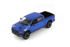 2019 Dodge Ram 1500 Crew Cab Rebel Pickup Truck, Blue - Showcasts 71358D - 1/24 Scale Model Toy Car (1 car, no box)