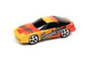 1990 Nissan 240SX Custom, Yellow /Orange - Johnny Lightning JLSP254/24B - 1/64 Scale Diecast Car