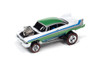 1958 Plymouth Fury , Green - Johnny Lightning JLSP251/24B - 1/64 Scale Diecast Model Toy Car