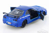 2002  Nissan Skyline GT-R Hard Top, Blue - Jada 99140 - 1/32 Scale Diecast Model Toy Car
