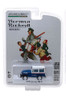 US Mail 1971 Jeep DJ-5, Blue - Greenlight 37150C/48 - 1/64 Scale Diecast Model Toy Car