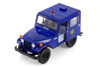 1971 Jeep DJ-5B Police Edition, Blue - Kinsmart 5433DPR - 1/26 Scale Diecast Model Toy Car