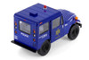 1971 Jeep DJ-5B Police Edition, Blue - Kinsmart 5433DPR - 1/26 Scale Diecast Model Toy Car