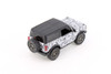 2022 Ford Bronco Camo Edition Hardtop, White - Kinsmart 5445DB - 1/34 Scale Diecast Model Toy Car