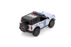 2022 Ford Bronco Police, Silver - Kinsmart 5438DPR - 1/34 Scale Diecast Model Toy Car