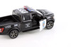 2022 Ford F-150 Raptor Pickup, Black /White - Kinsmart 5436DP - 1/46 Scale Diecast Model Toy Car