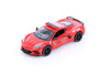 2021 Chevy Corvette Stingray C8 Firefighter, Red - Kinsmart 5432DPR - 1/36 Scale Diecast Car