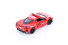 2021 Chevy Corvette Stingray C8 Firefighter, Red - Kinsmart 5432DPR - 1/36 Scale Diecast Car