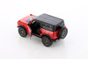 2022 Ford Bronco Hardtop Livery Edition, Red - Kinsmart 5438DFB - 1/34 Scale Diecast Car