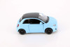 Fiat 500e, Light Blue - Kinsmart 5440DY - 1/28 Scale Diecast Model Toy Car