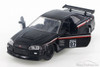 2002  Nissan Skyline GT-R Hard Top, Black - Jada 99140 - 1/32 Scale Diecast Model Toy Car