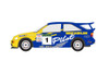 1994 Ford Escort RS Cosworth #1, Blue /Yellow - Greenlight 63020E/48 - 1/64 Scale Diecast Car