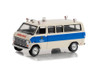 1969 Ford Econoline Ambulance, Beige/Tan - Greenlight 67040A/48 - 1/64 Scale Diecast Model Toy Car