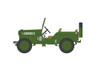 1942 Willys MB Jeep, Green - Greenlight 61020A/48 - 1/64 Scale Diecast Model Toy Car
