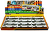 Coach Bus, White - Kinsmart 7101DW - 7" Scale Set of 12 Diecast Model Toy Cars