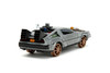 1990 DeLorean DMC Train Wheel Version, Back to the Future Part III - Jada Toys 34786 - 1/32 Scale