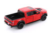 2017 Ford F-150 Raptor Pickup, Red - Showcasts 71344R - 1/24 Scale Diecast Model Toy Car