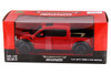 2017 Ford F-150 Raptor Pickup, Red - Showcasts 71344R - 1/24 Scale Diecast Model Toy Car