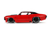 1971 Chevy Chevelle SS, Red and Black - Jada Toys 33041/4 - 1/24 scale Diecast Model Car