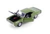 1969 Dodge Coronet Super Bee Hardtop, Green - Showcasts 77315GN - 1/24 Scale Diecast Model Toy Car