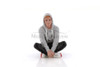 Figure 18 Series 1 #704, Black /Light Gray - Showcasts AD-18704 - 1/18 Scale Diorama Figurine