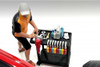 Detail Masters Figure 2 - Detail Prep, Black /Orange - Showcasts AD-18602 - 1/18 Scale Diorama Figurine