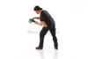 Detail Masters Figure 4 - Buff & Wax, Black /Orange - Showcasts AD-24604 - 1/24 Scale Diorama Figurine
