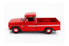 1966 Chevy C10 Fleetside Pickup, Red - Showcasts 77355R - 1/24 Scale Diecast Model Toy Car