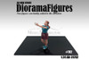 Figure 18 Series 1 #702, Blue /Brown - Showcasts AD-24702 - 1/24 Scale Diorama Figurine