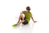 Figure 18 Series 1 #701, Green - Showcasts AD-24701 - 1/24 Scale Diorama Figurine