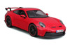 2022 Porsche 911 GT3 Hardtop, Red - Maisto 31458R - 1/18 Scale Diecast Model Toy Car