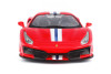 Ferrari 488 Pista, Red - Bburago 26026R - 1/24 Scale Diecast Model Toy Car