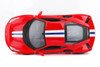 Ferrari 488 Pista, Red - Bburago 26026R - 1/24 Scale Diecast Model Toy Car