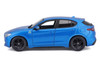 Alfa Romeo Stelvio SUV, Blue - Bburago 21086BU - 1/24 Scale Diecast Model Toy Car